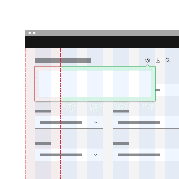 Don't exceed width of four columns. Don't exceed width of four columns.