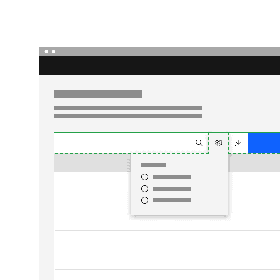 Do top align the tab tip with the layer behind it. Do top align the tab tip with the layer behind it.